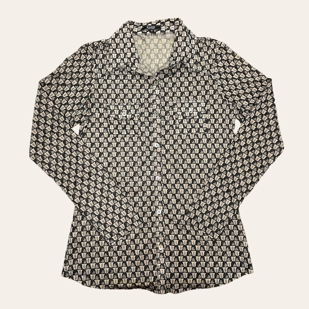 Vintage 70's button down blouse